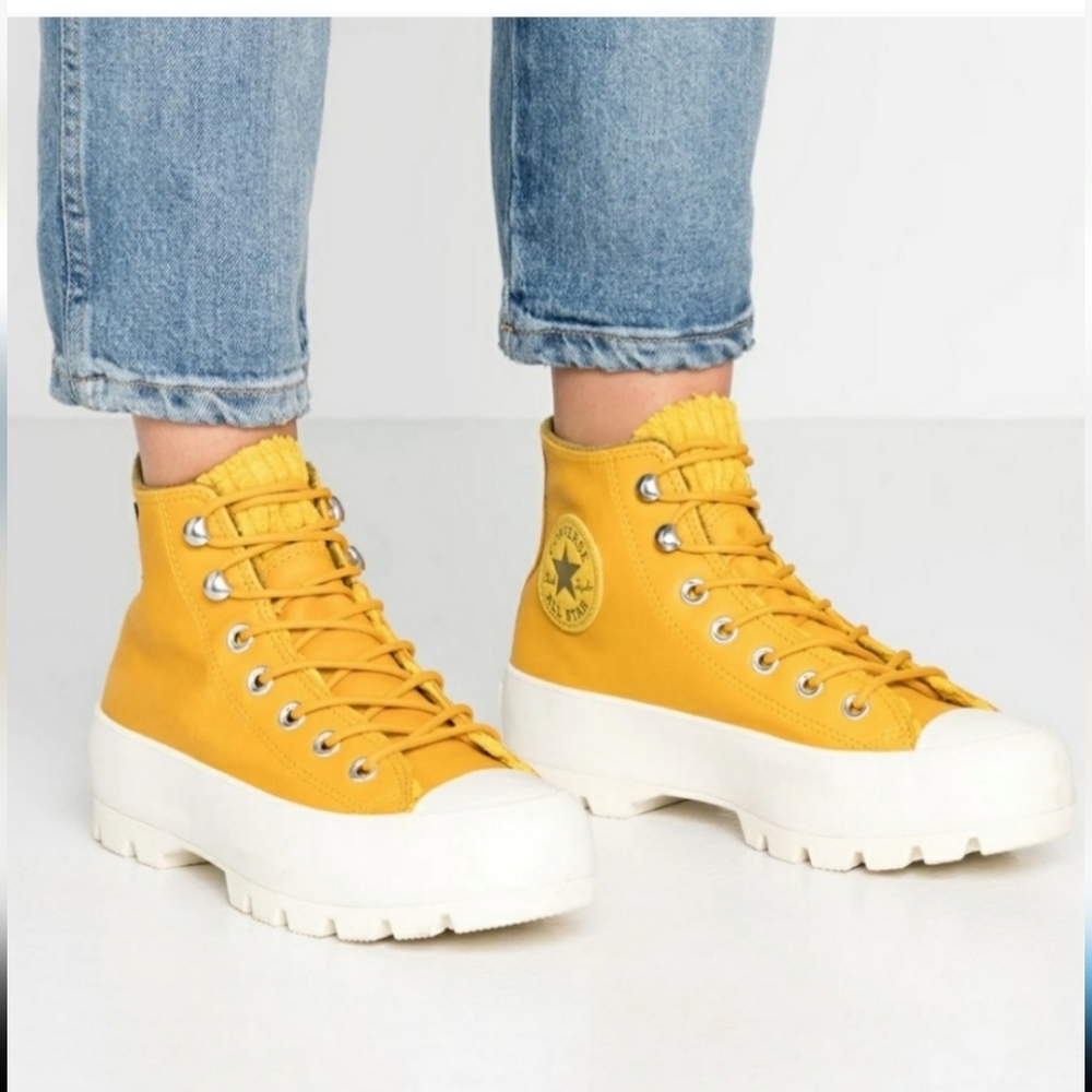 Converse Chuck Taylor All Star GORE-TEX Lugged Leather Hi Platform Women's 7.5